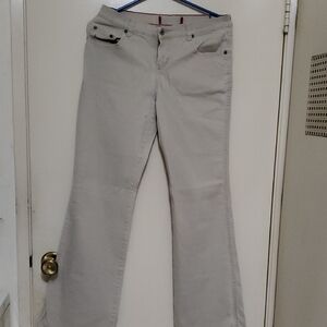 Stylish Beige Flared Pants